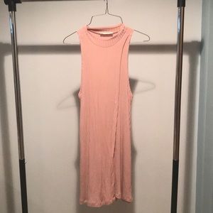 Honey punch dusty rose dress